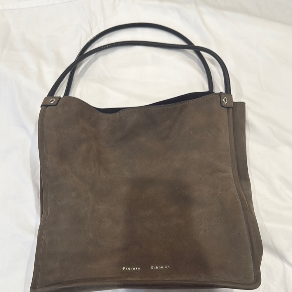 AUTHENTIC Proenza Schouler suede tote bag.